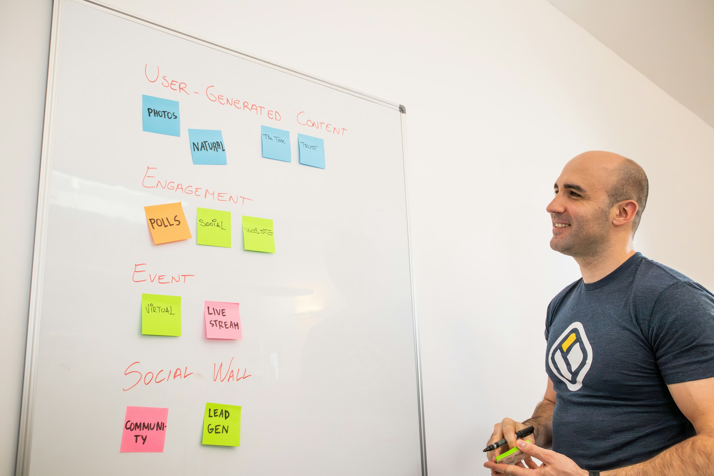 Side-by-side comparison showing design decisions mapped to specific user problems they solve
